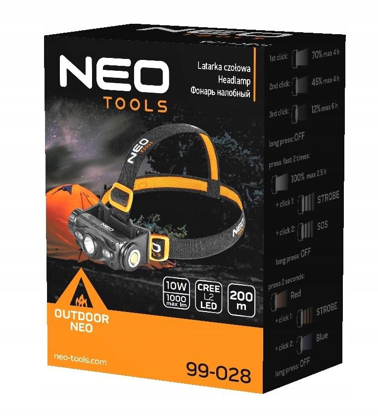 Rechargeable USB Headlamp 1000 Lm