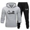 Men's Sports Suits Fashion Tracksuit Women Hoodies + Pants Two Pieces Sets Running Casual Sweatshirts Sweatpants Men's Clothing