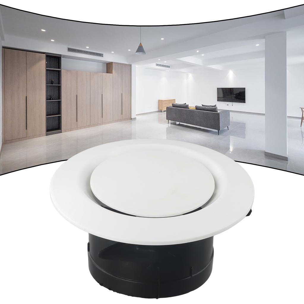 Exhaust Hood Tuyere Ceiling Air Supply Mountable HOT AIR Vent Grille Cover Easy Diffuser Central Air Conditioning Exhaust Vent
