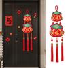 Strong Hook Fabric Festival Hanging Ornament For Chinese New Year Decoration Multi Purpose Accessories