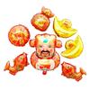 Chinese New Year Balloon Gold Ingot Fish Tassel Firecracker Shape Aluminum Film Balloon Spring Festival Home Decoration Balloon