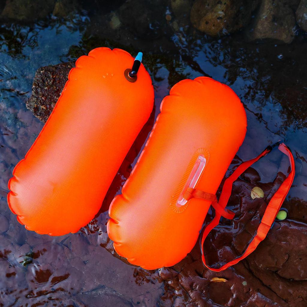 Anhänger-Schwimmboje: Tragbare Doppel-Airbag Anti-Ertrinkungs-Rettungstasche
