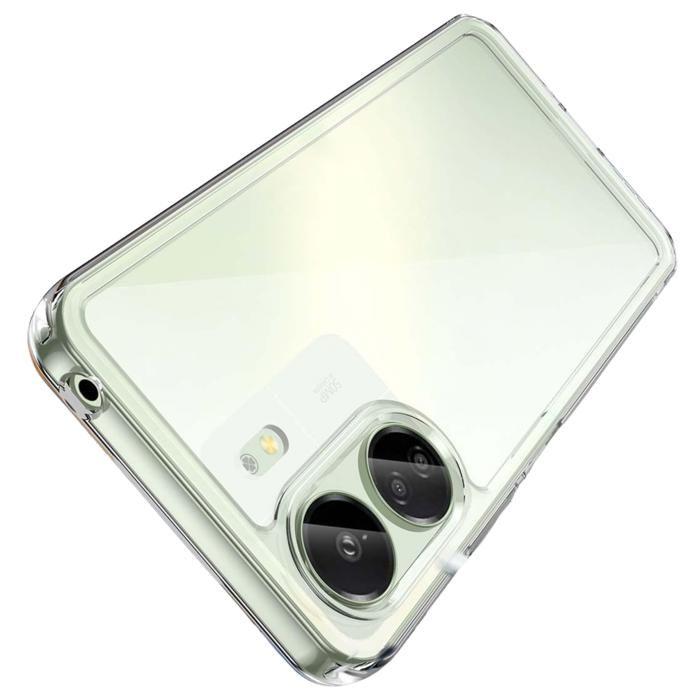 Skal - Phonillico® - Xiaomi Redmi 13C - Silikon Gel TPU - Ultratunt - Transparent