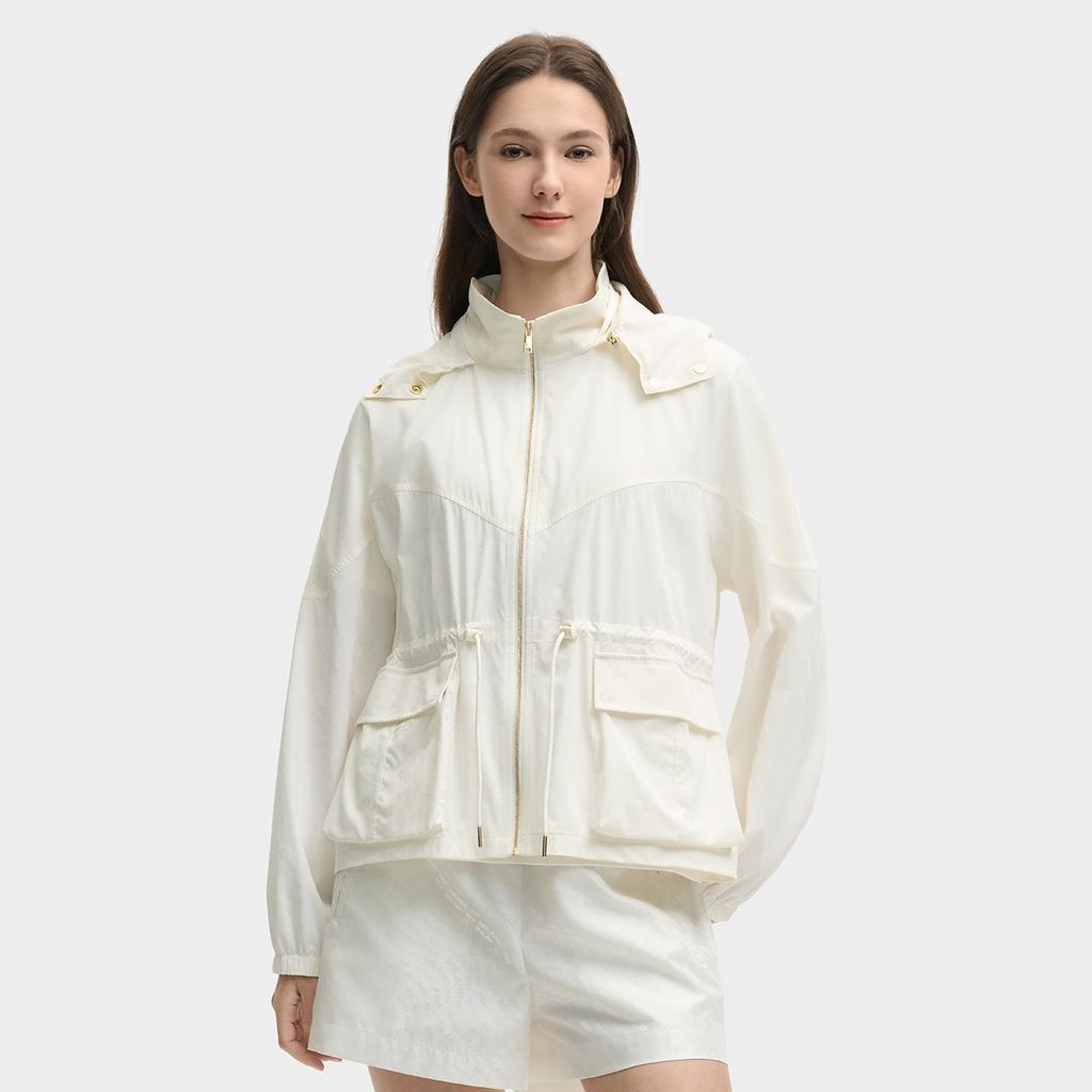 New FILA MILANO Collection Jackets & Coats Women's Cloud White F11W525702F-WT