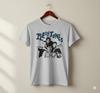The Fleshtones Band Graphic T-Shirt Vintage Punk Rock Tee Gray - T237