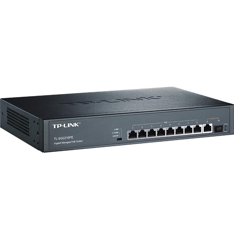 Tp-Link TL-SG2210PE 10-Port Gigabit PoE+ Web Smart Switch