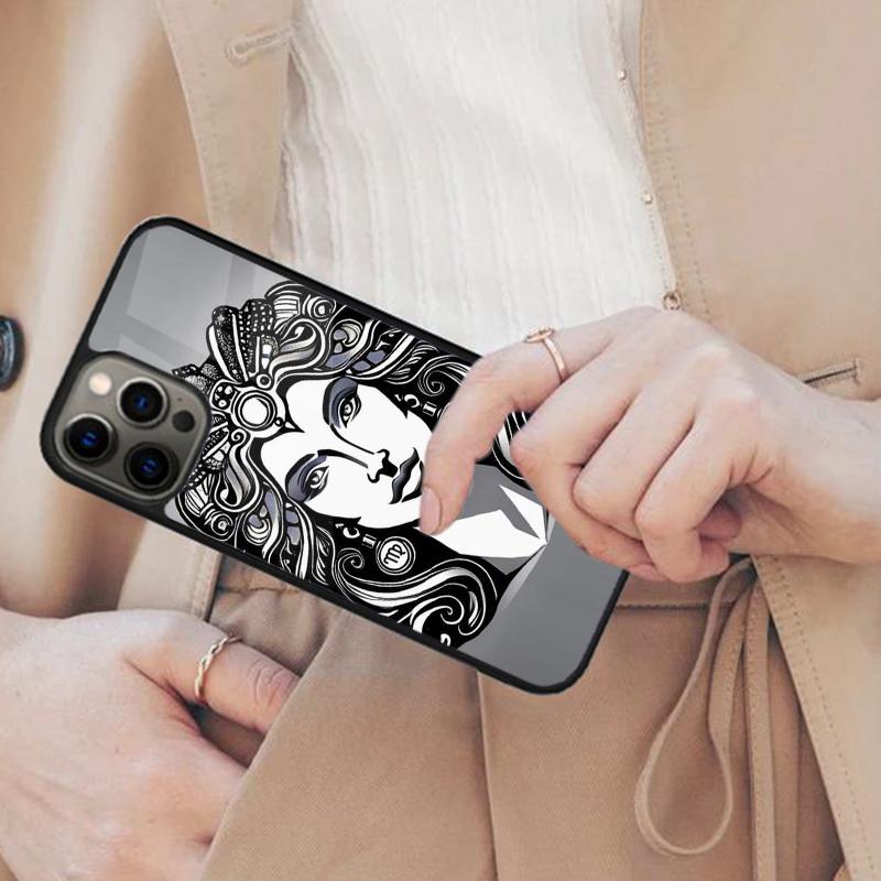 Horoscope Astrology Virgo Libra Queens Magnetic Phone Case For APPLE iPhone 17 Air 16 14 13 12 Pro Max 15 Plus MagSafe Cover
