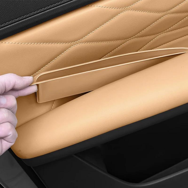 For Geely Galaxy Starship 7 EM-i 2024 2025 Car Door Handle Storage Box Silicone Storage Interior Accessories