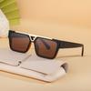 JYL TS Men's Retro Square - Outdoor Driving Sun-Protective ZS-98360