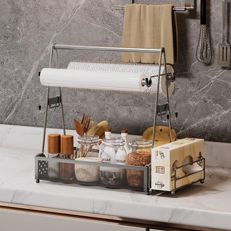 Контейнер для гриля на открытом воздухе контейнер для пикника и барбекю для тарелок и столовых приборов с держателем для бумажных полотенец для кемпинга контейнер для походной посуды для вечеринки серебряный 3753₽