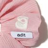 Adit Logo Scrunchie_pink