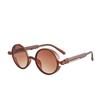 Classic Gothic Steampunk Style Round Sunglasses Men Women Retro Oval Frame Colorful Lens Sun Glasses Outdoor Wild UV400 Shade Eyewear