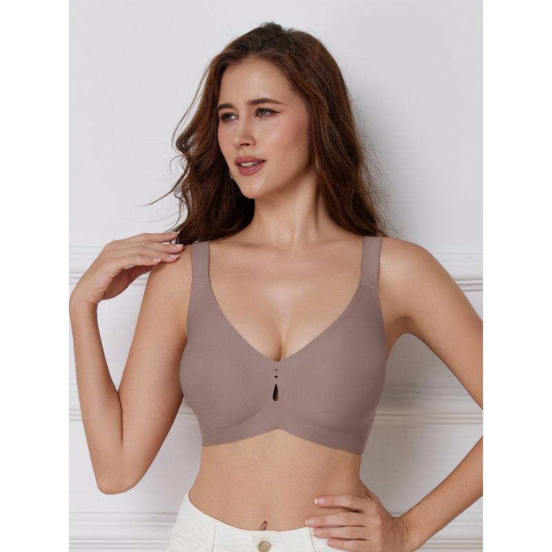 Nahtloser bügelloser Alltags-BH mit Jelly-Gel-Cups