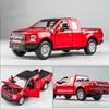 1/32 F150 Alloy Model samochodu Symulacja Raptor Pickup Dźwięk samochodu i światło drzwi
