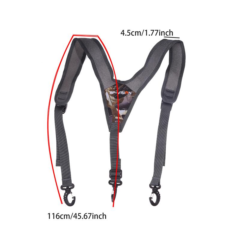 Universal Shoulders Straps Outdoor Sports Cycling Bag Strap Large Capacity Mountaineering Waist Bags Anti-Slip Back Straps