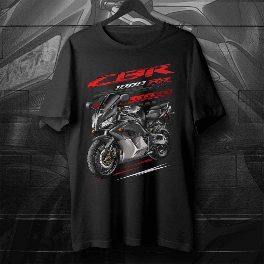 Honda Mens and Womens Tshirt Honda CBR1000RR Summer Motorcycle Tee Racing Shortsleeved Spring Cycling Offroad Fashion Top