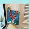 Trendy Urban Chic Canvas Tote Bag Stylish Shoulder Crossbody For Daily Use