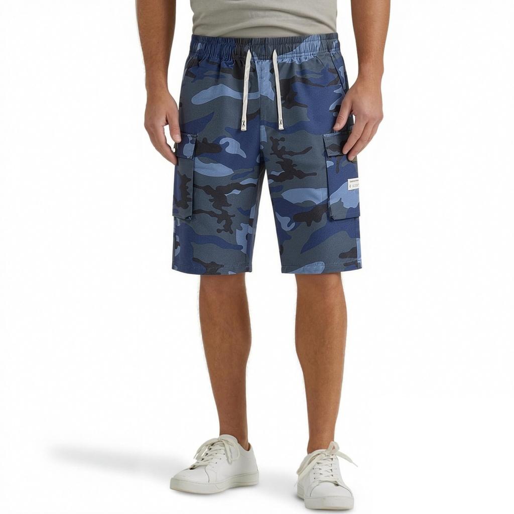 Men's Casual And Fashionable Camouflage Outdoor Sports Shorts - Men's Multi-pocket Work Pants