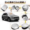 Mazda KG Series Front Windshield Sunshade CX8 UV No Suction Cups Light Heat Summer UV Easy Installation and Interior with Storage Bag [Enhanced
