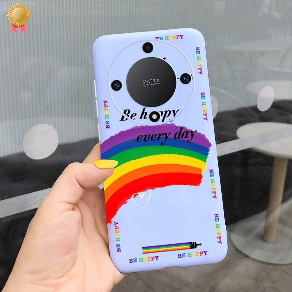 Luxury Case For Honor X9a Soft TPU Capa COOL New Cute Animal Painted Back Coque For Honor X9a X8A X7A 9XA 8XA 7XA  Bumper Bags