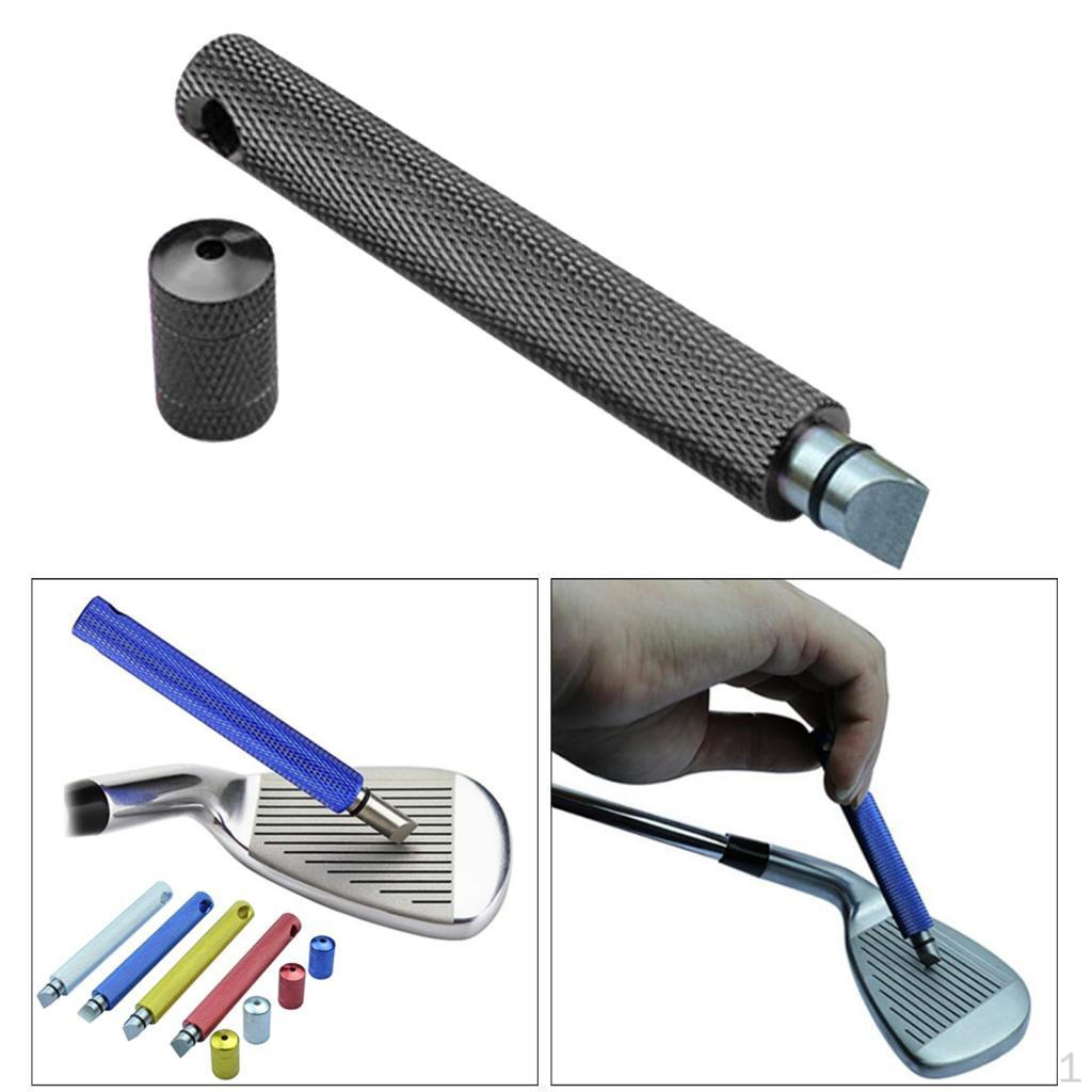 Golf Club Iron Wedge Grooving Groover Sharpener Sand Cleaning Tool