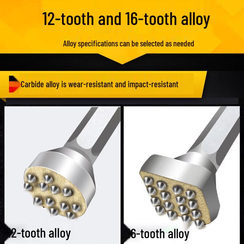 Pietrar cu 12 dinți din aliaj pentru ciocan electric