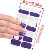 Selbstklebende Maniküre Dekoration Nagelstreifen Mode Nagelaufkleber für Frauen