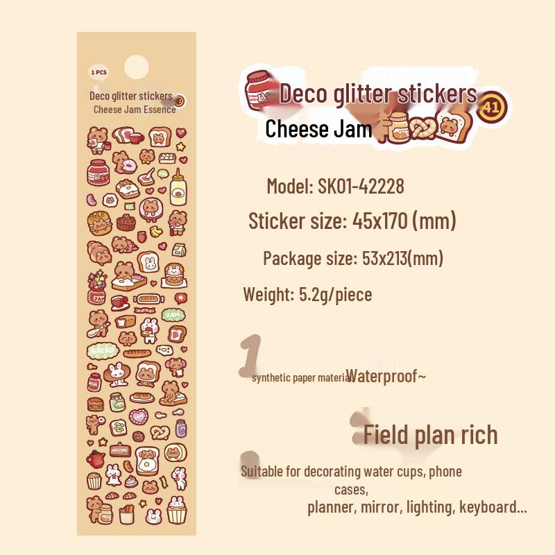 Muzili Deco Dot Stickers - Little Nose Ga - M5 Journal Decoration