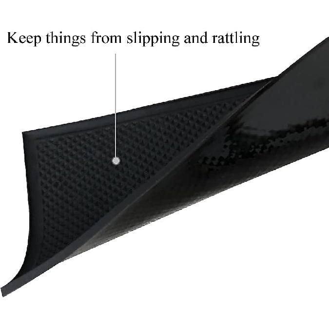 Vesul 4PCS Door Grab Tray Door Organizer Compatible With Ford Explorer     2024 2025 Armrest Phone Container Handle Ert ABS Tray Storage Box Glove