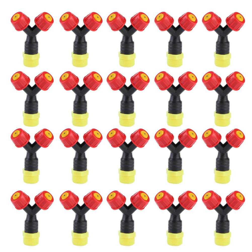 

20Pcs G1/2in Garden Lawn Water Spray Head Landscaping Spray Nozzle Irrigation Tools