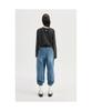 LUCKY CHOUETTE Waist Banding Denim Pants (Blue)_Lfpds25290Bux