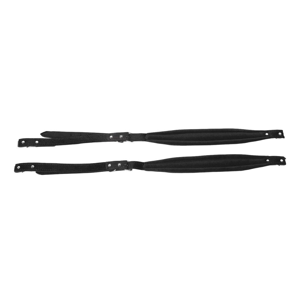 Harnais d'Accordéon Professionnel Universel Réglable Bretelles Sangles Cuir PU F116 pour Enfants