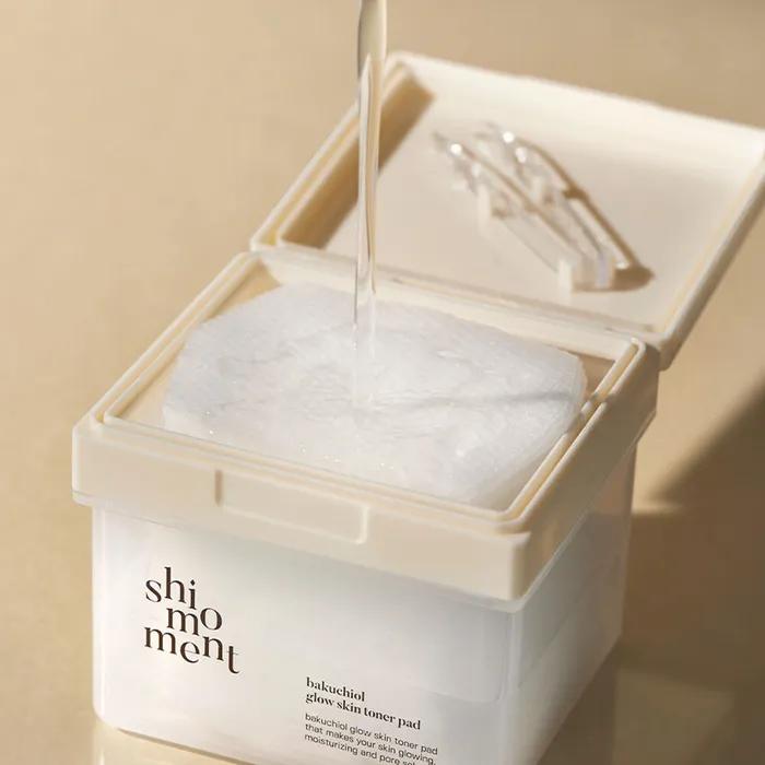 [2 SET] Bakuchiol Glowing Toner Pads 60 Sheets