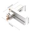 Professional Belt Cutter Tool Set Features Adjustable Cutting Width Aluminum Alloy Materials for Home Use
