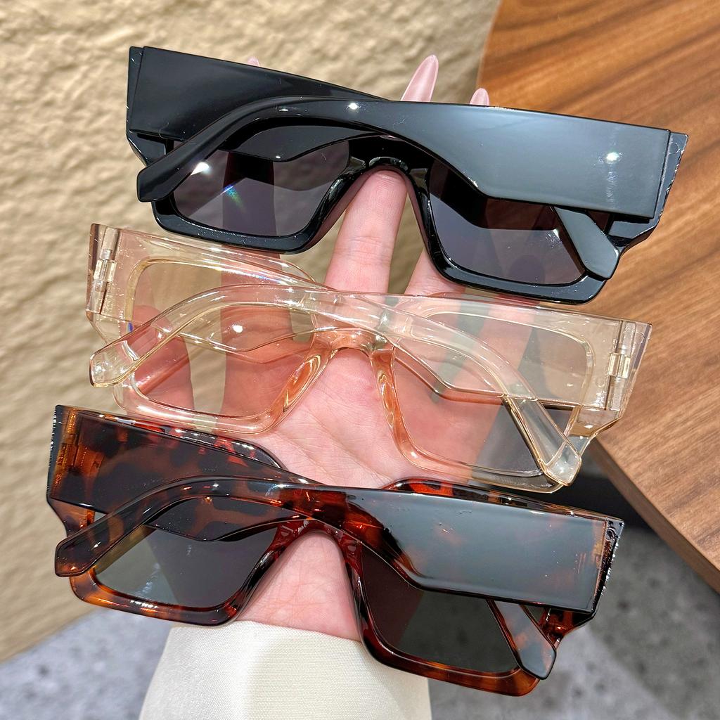 3Pcs New Retro Square Sunglasses Woman Fashion Vintage Sun Glasses Female Eyewear Brand Designer Glasses