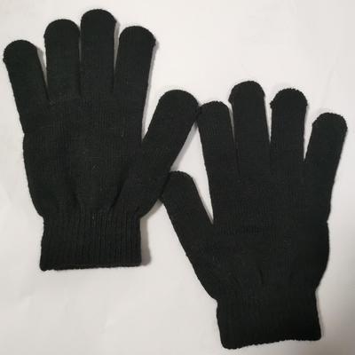 Einfarbige Strickhandschuhe für Jungen und Mädchen - Halten die Hände beim Lernen warm