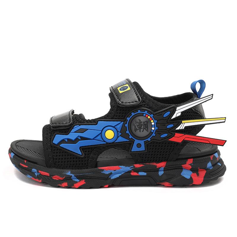 

Летняя мода для детей, спортивная обувь с низким верхом для студентов, уличная детская обувь, сандалии, пляжная обувь 36