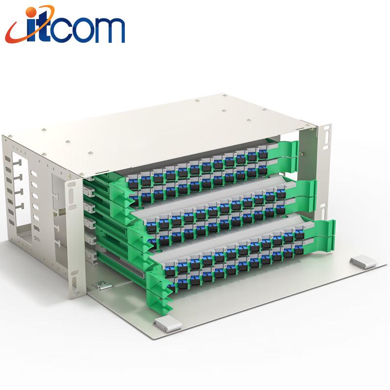 itcom Adicom 19-inch Rack-Mount ODF Fiber Optic Distribution Frame