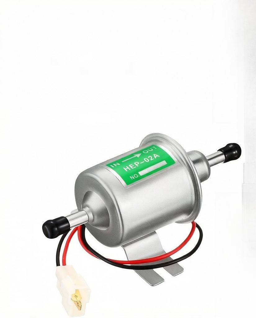 12V Universal Electric Fuel Pump Low Pressure Bolt Fixing Wire Diesel Petrol HEP-02A for Car Carburetor Motorcycle