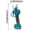 PATUOPRO 40mm Tesoura Elétrica Sem Fio Brushless Podadora Tesoura de Poda Ferramenta de Corte Para Bateria Makita 18V(Sem bateria)