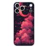 Soft Clear TPU Phone Case For iPhone 17 Air 16E 16 11 15 14 Pro MAX 12 13 7 8 Plus SE Easter Cover Moon Cloud Comic Style