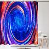 Spazio dei Sogni Galassia Stellata Universo Telo Doccia Impermeabile in Poliestere con Ganci per Vasca da Bagno Schermi Bagno Decorazione Tessuto da Parete