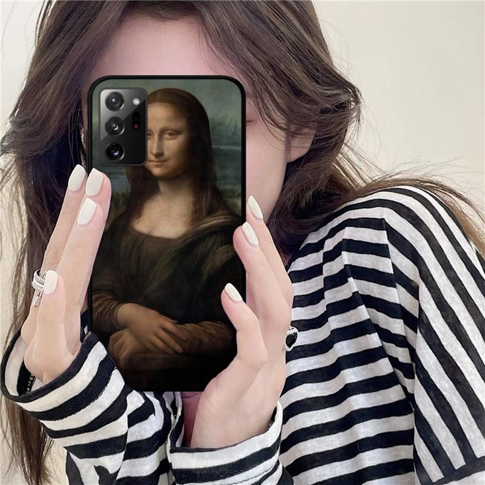 

Mona Lisa Phone Case For Samsung A 10 11 12 13 20 21 22 30 31 32 40 51 52 53 70 71 72 73 91 13 Shell For Samsung A73 5G
