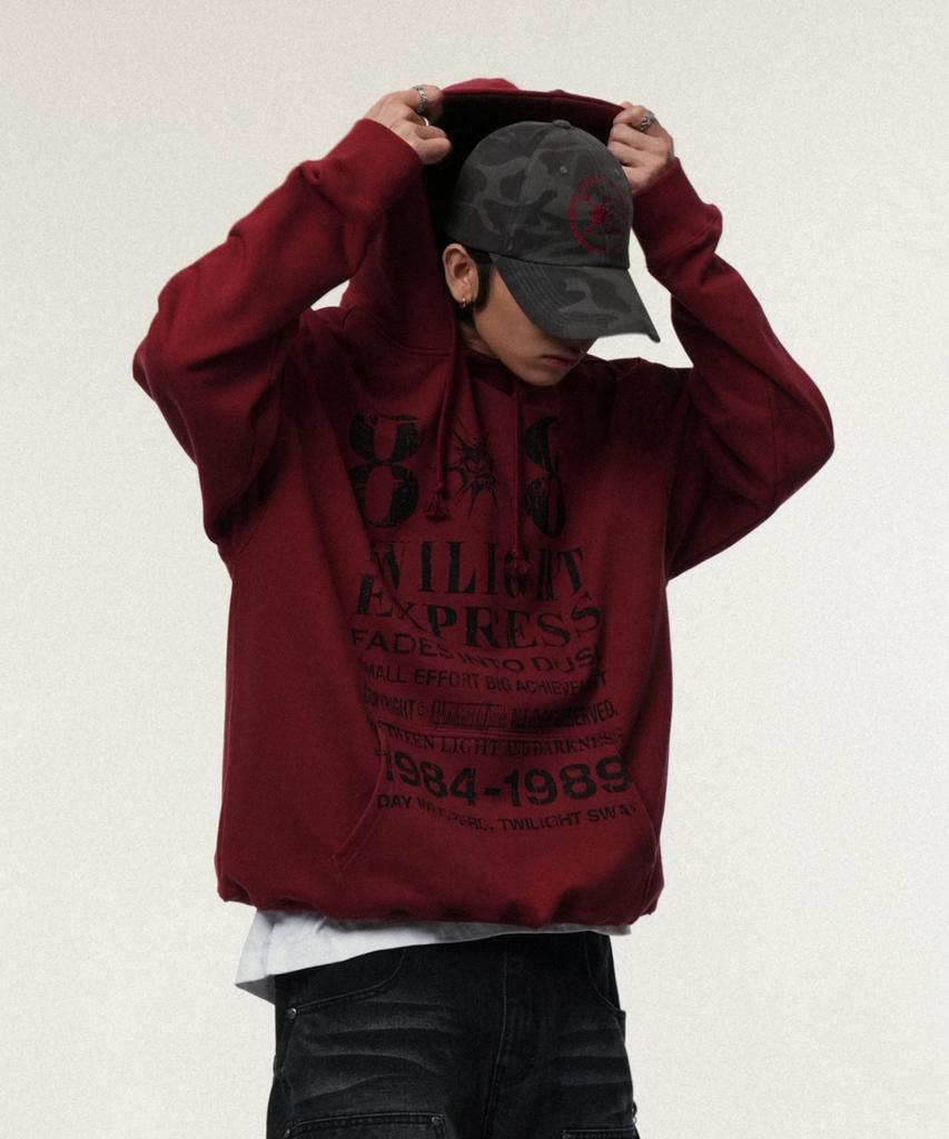 Novichi Hoodie Maroon
