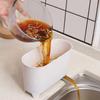 Kitchen Waste Bin Drainable Trash Can Countertop Sink Garbage Cans Home Kitchen Dry Wet Separation Rubbish Bin