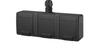 Aquant 2K Prise de Courant Extérieure Triple avec Terre 3x2P+T Ip65 Anthracite 5043-67