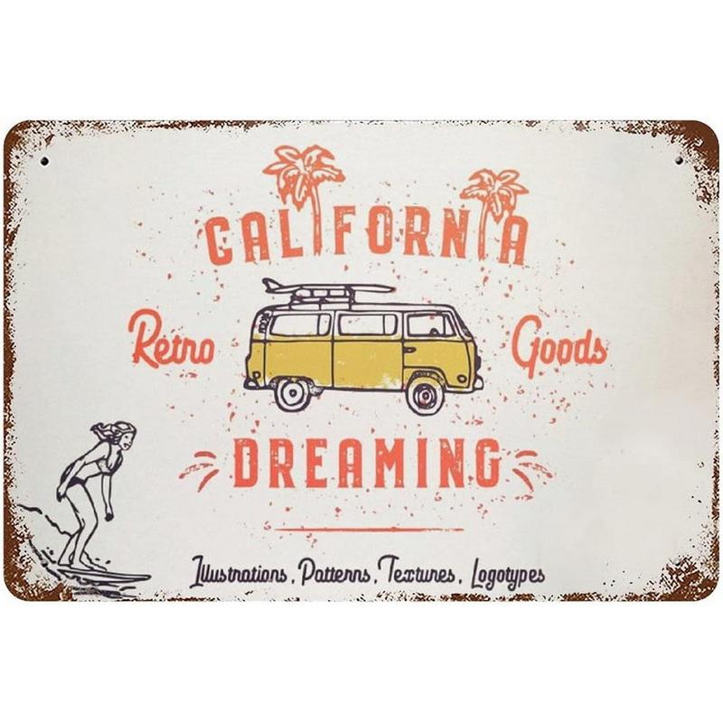 Retro Everything is Going to be Ok Metal Craft Positive Inspiration Vintage Metal Tin Signs for Cafes Bars Pubs Wall Decorative