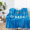 Napoli Theme Printed Blanket - Perfect for Couch, Bed, Travel & Outdoor Use | Machine Washable, Cozy & Durable.