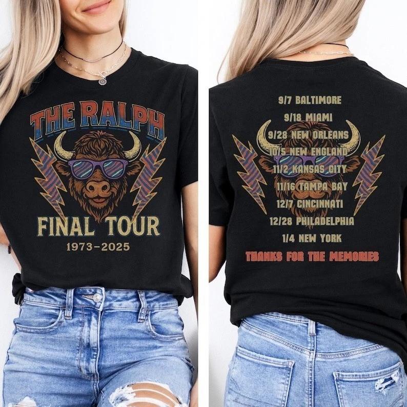 The Ralph Farewell Tour Vintage Buffalo Theme Unisex T-Shirt Gift All Unisex T-Shirt M