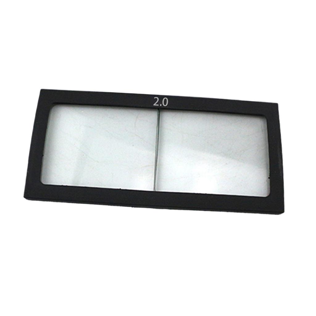 2x4 glass Welding helmet magnifier / cheater lens 1.25 diopter 2x4 glass Welding helmet magnifier / cheater lens 1.25 diopter